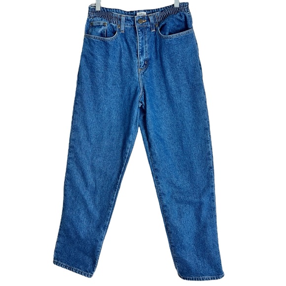 L.L. Bean Flannel Lined Original Relaxed Fit Jeans Women's Size 8 Regular - Picture 3 of 17